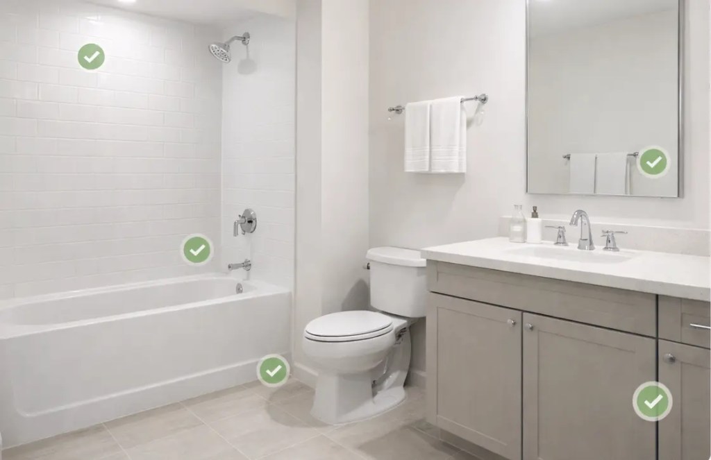 move out clean details barhroom